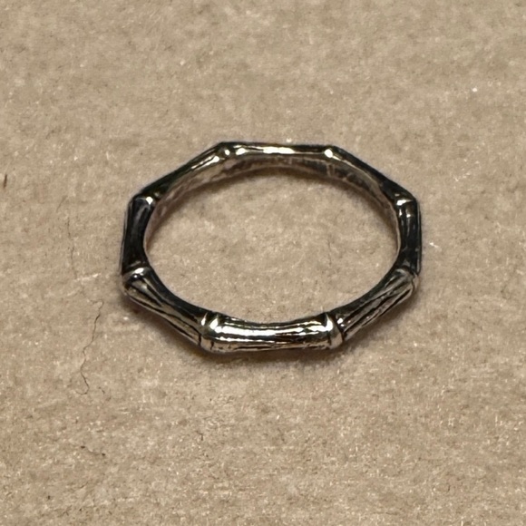 Jewelry - Silver Bamboo Style Ring